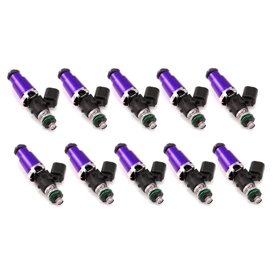 Injector Dynamics 2600cc Injectors - Dodge Viper 03-07, Ram SRT-10 04-06 - 60mm Length - 14mm Top - 14mm Lower O-Ring (Set of 10) - 2600.60.14.14.10